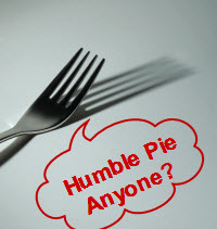 SEO Humble Pie