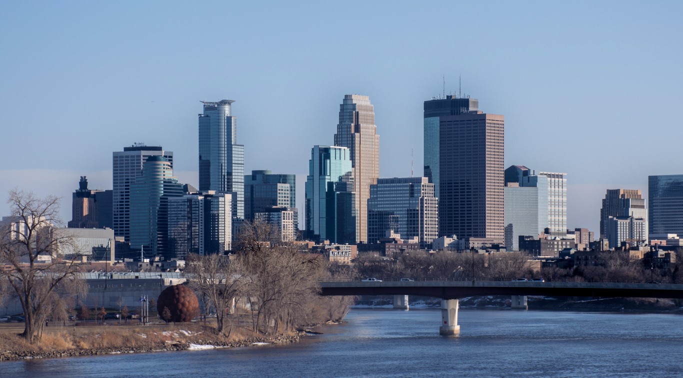 Minneapolis Skyline Looking South